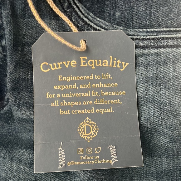 251DLT- Democracy Light Blue Luxe Touch Itty Bitty Boot Blue Jeans - Picture 10 of 14